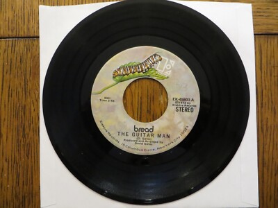 Bread   The Guitar Man / Just Like Yesterday - 1972 - Elektra EK-45803 7'' Single