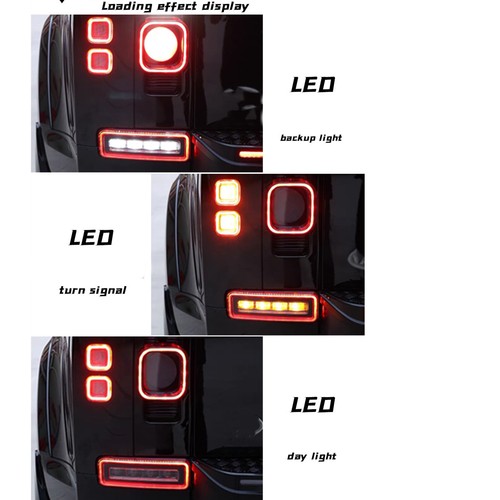 Red Rear Bumper Brake Light Reflector For Land Rover Defender 90 110 20-24 21 - Picture 5 of 6