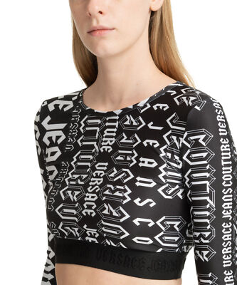 VERSACE JEANS COUTURE 78HAH606JS439L01 関税送料込 Versace Jeans Couture top women E77HAH218-EJS406_EL01