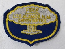 Listing image for LOS ALAMOS FIRE SAFETY SERVICE DEPARTMENT PATCH NEW MEXICO NM LABORATORY DOE OLD