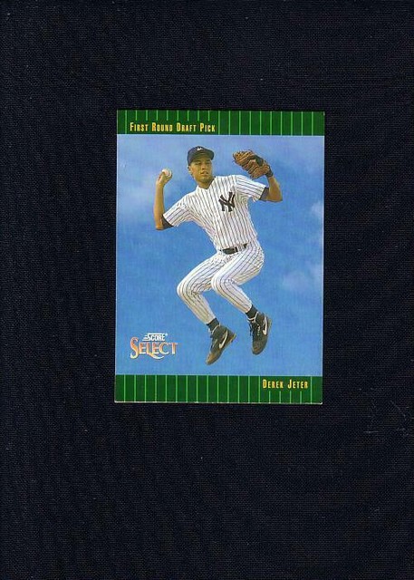 1992 Score Select 1st Round Draft Pick Derek Jeter Nice Card 360 EBay