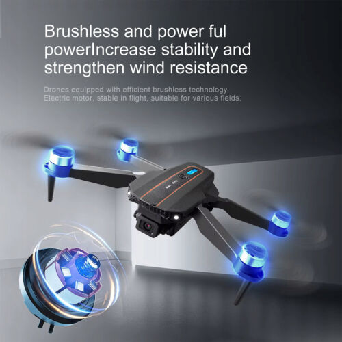 Profi intelligenter Drohne WIFI FPV Quadrocopter 4K 1080p Dual Kamera klappbar - Bild 15 von 24