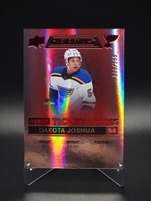 Dakota Joshua 2021-22 U.D. Credentials Debut Ticket Access Red 88 RC #088/199