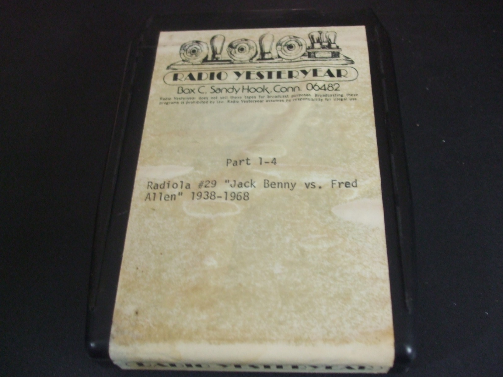 Lot of 3 Radio Yesteryear Amos 'n' Andy & Jack Benny vs Fred Allen (8Track) eBay