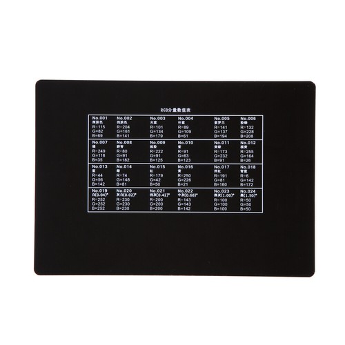 Andoer 24 ColorChecker Color Card for Superior Digital Color Correction M3Y7 - Picture 7 of 7
