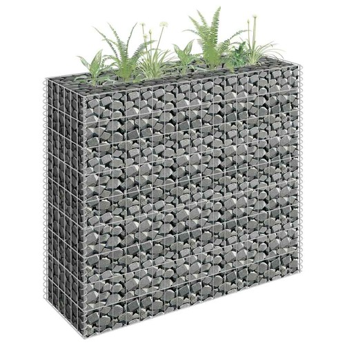 Gabion Raised Bed Basket Planter Outdoor Planter Pot Vegetable Flower Box - Picture 49 of 150