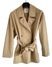 Pimkie Waterproof Lightweight Belted Ladies Trench Rain Coat Parka Mac S Relaxed