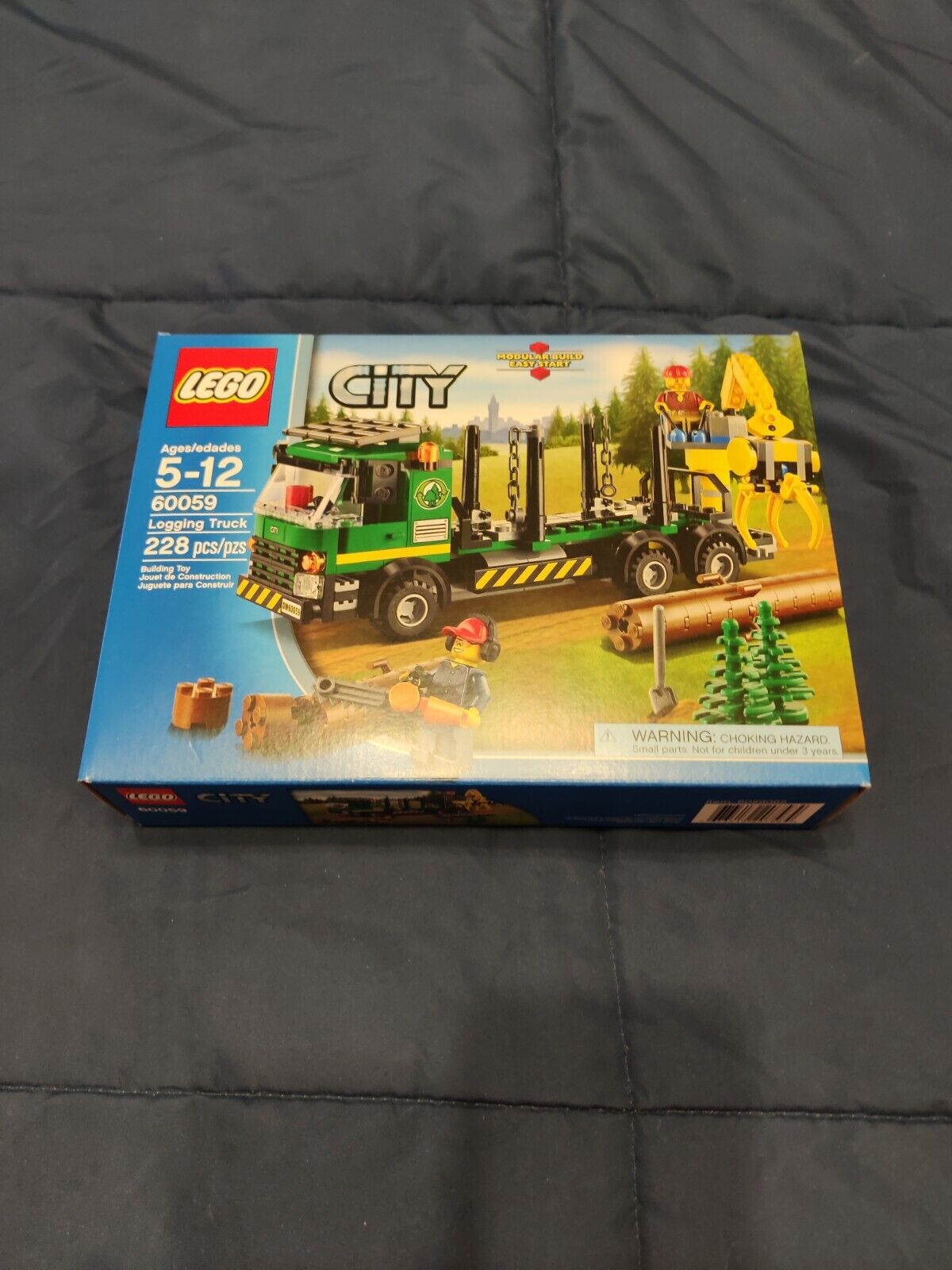 LEGO CITY: Logging Truck (60059) Brand New Factory Sealed Box. Retired Set.