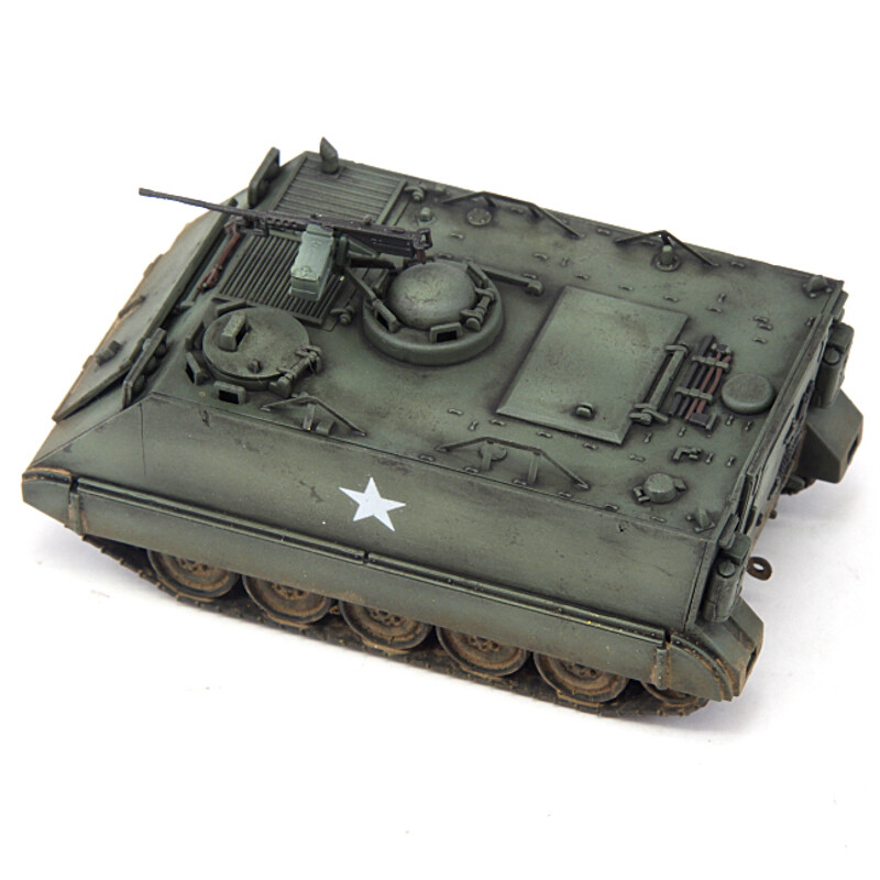 S-MODEL USA M113A1 Veicolo Di Trasporto Blindato 1/72 Plastica - Foto 8