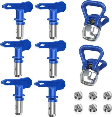 MARKENLOS Airless Farbspritzdüsen Filter Kit Airless-Spritzgerät Filter Set Düsenset