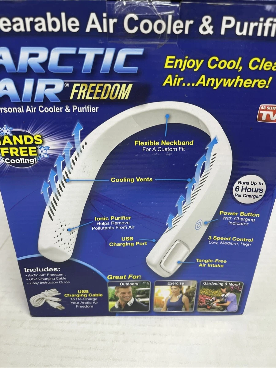 Arctic Air Freedom Personal Wearable Neck Air Cooler