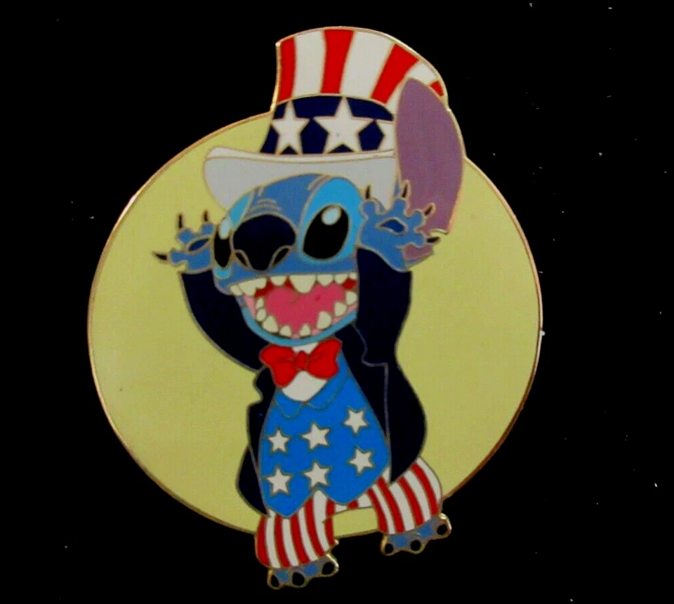 DA - EXCLUSIVO DE SUBASTAS DE DISNEY 2004 PUNTADA COMO TÍO SAM PIN - LE OF 1000 #31138 Foto 3 de 4