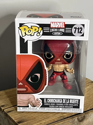 FUNKO POP 712 Marvel Lucha Edición Libre El Chimichanga De La Muerte NUEVO DE LOTE ANTIGUO