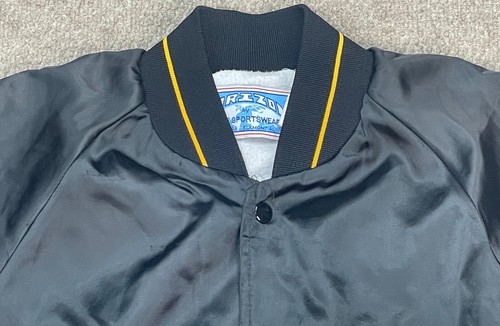 Horizon by Kaye Sportswear Vtg Men's 1 Snap-On Dragon Embroidered Jacket Size L - Picture 4 of 14