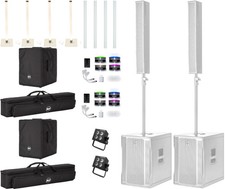 RCF EVOX 12 White Package w/ Mobile Lighting