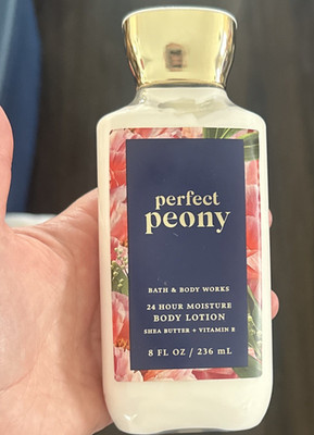 Bath & Body Works Perfect Peony Body Lotion Shea Butter Vitamin E 8 fl oz 236mL