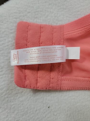 Cacique Pink Lace Underwire Lightly Lined Balconette Bra, 42DDD - Picture 10 of 10