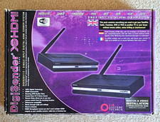 DigiSender Wireless HDMI Sender System 2.4GHz Remote Relay DGXDSDV112