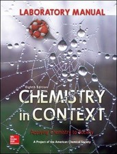 Laboratory Manual Chemistry in - VERY GOOD