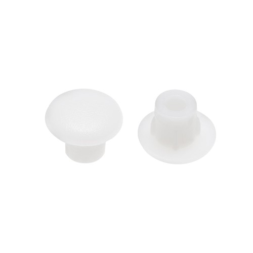 Couvercles De Vis Blancs – Lot De 100 Pièces, Diamètre 8mm, Pour Trous De Verrouillage