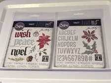 Sizzix Holiday Classic Christmas Seasonal Sketch Thinlits Tim Holtz 666716 719