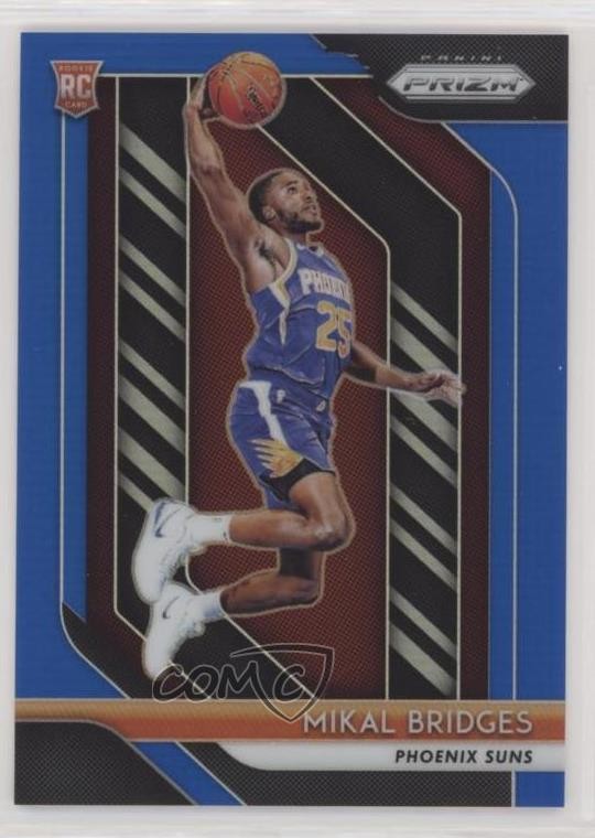 2018-19 Panini Prizm Blue Prizm 85/199 Mikal Bridges #289 Rookie RC 06ls