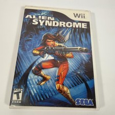 Alien Syndrome Nintendo Wii Game CIB T Sega Shooter RPG 2007 NTSC-U/C Co-Op