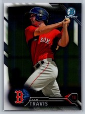 2016 Bowman Chrome #BCP229 Sam Travis Prospects *RS