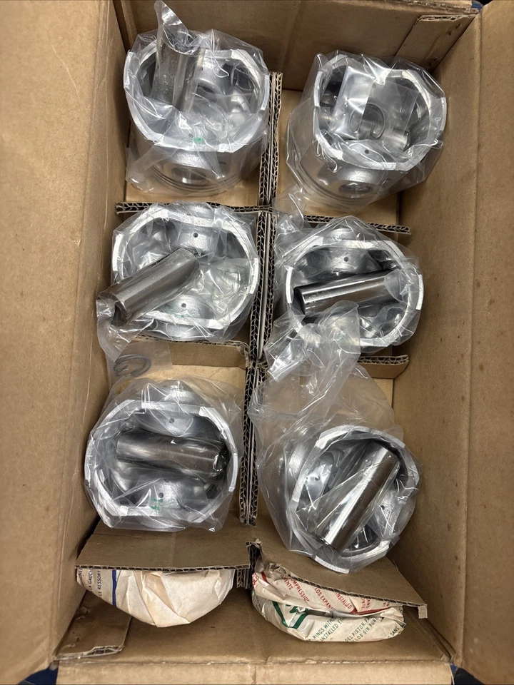 Juego de pistones Topline Pato20 .040 con anillos 89-92 Toyota Cressida, Supra Foto 3 de 4