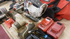 Porter Cable 20V  5 Piece Cordless Tool Set With 3  Batteries, Charger, & Bag