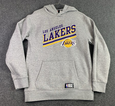 Los Angeles Laker Hoodie Youth 16 Jumper Grey NBA