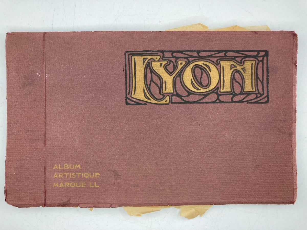 LOT DE 4 cartes postales anciennes old postcards LYON VIEUX LYON ANCIEN
