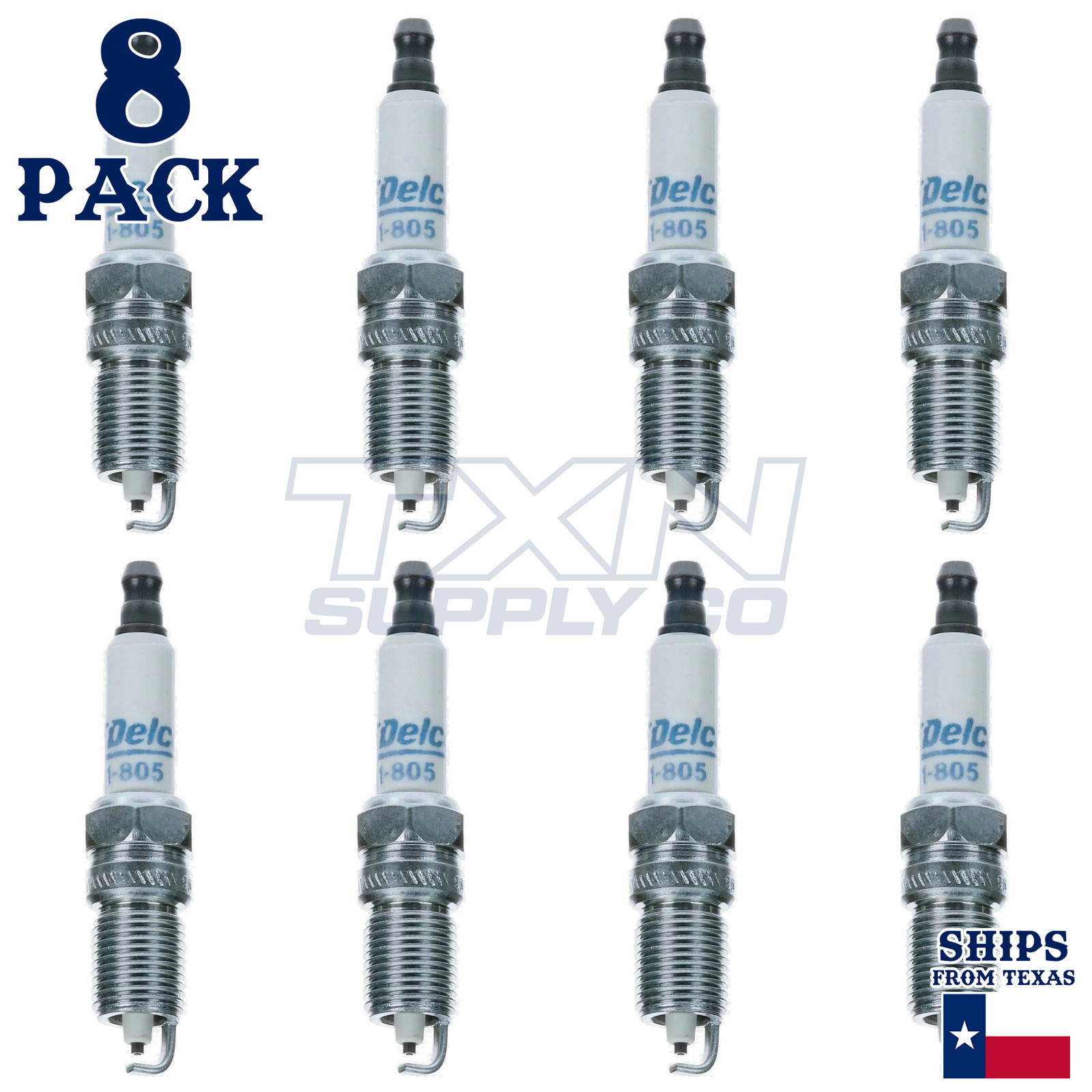 8 ACDelco Double Platinum Spark Plugs 2006-2007 for Chevrolet Impala SS 5.3L