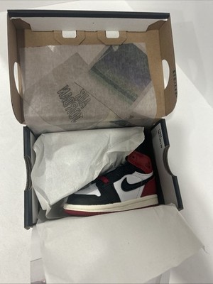 Nike Air Jordan Retro Reimagined Crib Shoes OG White Black Red