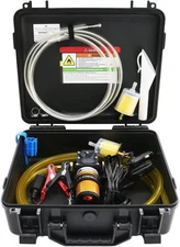 12V 75W Fuel Transfer Pump Set, gasoline transfer pump Moves PRO SET, 110GPH 
