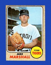 1968 Topps Set-Break #201 Mike G. Marshall RC VG-VGEX *GMCARDS*