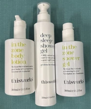 THISWORKS In The Zone Shower Gel - Body Lotion - Deep Sleep Shower Gel. Read