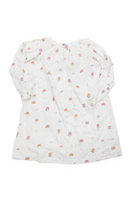 Petite Plume Girls Cotton Blend Cake Print Sleep Gown White Size 10