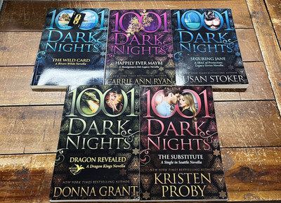 Lot of 8 Romance Books (1001 Dark Nights, The Duke's Lost Treasure)