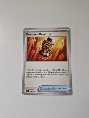 Premium Power Pro 124/132 Trainer Mega Entwicklung Pokemon Karte Deutsch NM