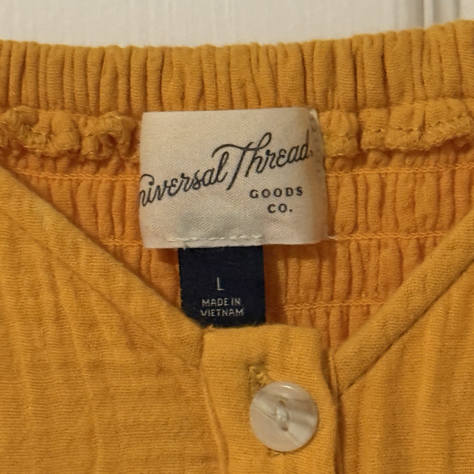 Universal Thread Women's Size Large Button Front … - image 4