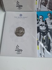 Royal Mint Birmingham 2022 Commonwealth Games UK BUNC Fifty Pence 50p coin Pack
