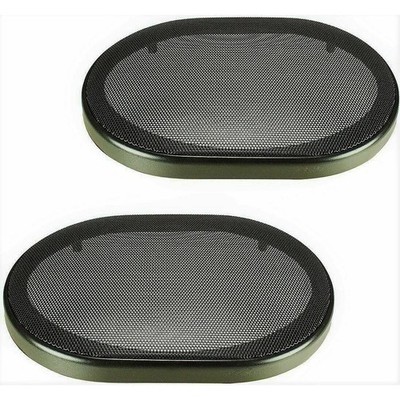 2 XP Audio 5''x7'' / 6''x8'' universal speaker coaxial component protective grills