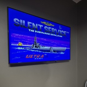 Nintendo NES Silent Service by Ultra Games - Manual Included - Tested/Works