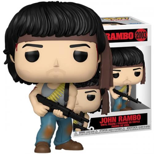 FUNKO POP MOVIES RAMBO FIRST BLOOD - RAMBO 2003 VINYL FIGURE NEW! - Immagine 2