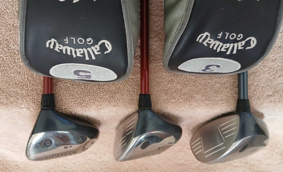 TZ GOLF - Callaway Big Bertha Steelhead III 11* MINI Driver, 3 & 5