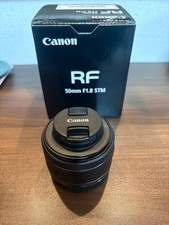 Canon RF 50mm F1.8 STM Lens 43mm Filter Excellent Used Condition Japan