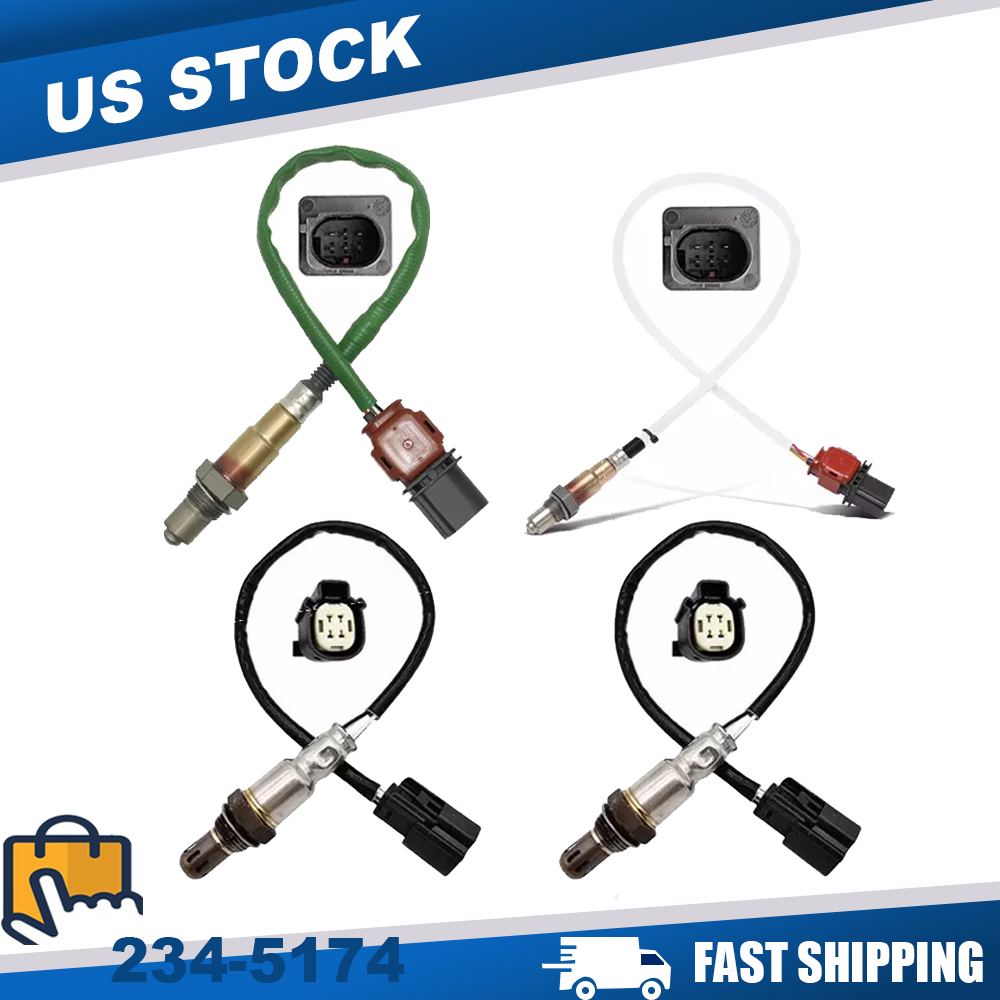 4x Oxygen Sensors for 2015-2017 Ford F-150 2.7L V6 Turbo - Upstream & Downstream