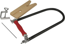 Set Archetto Da Traforo, Sporgenza 30Cm, Con Accessori Vari, per Lavori Artigian