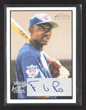 2003 Bowman Heritage Felix Pie -FP Signs of Greatness Auto Chicago Cubs TV2807